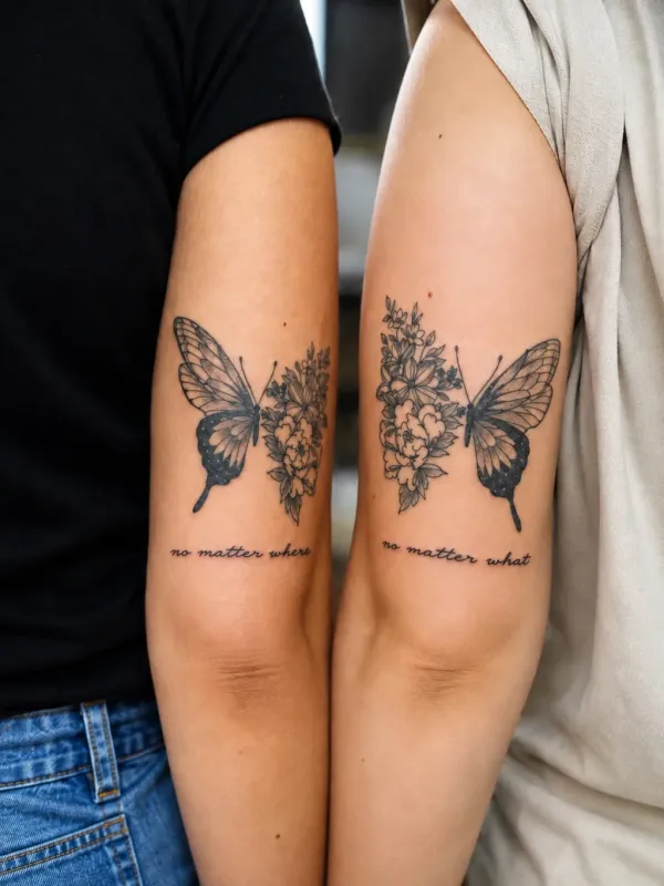 Fine line floral