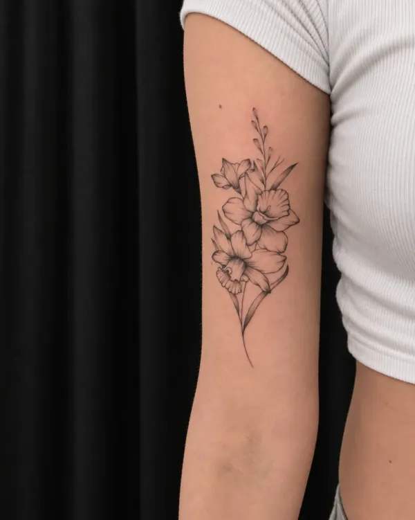 Floral Upper Arm